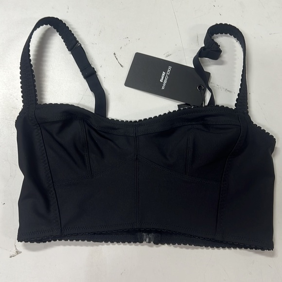 Dolce & Gabbana & Skims Black Women's Bra SKIMS BODY BUSTIER XS NWT L71 - - Picture 5 of 7